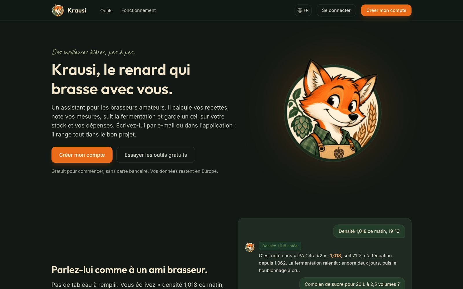 Krausi : j&rsquo;ai créé un assistant qui brasse avec moi